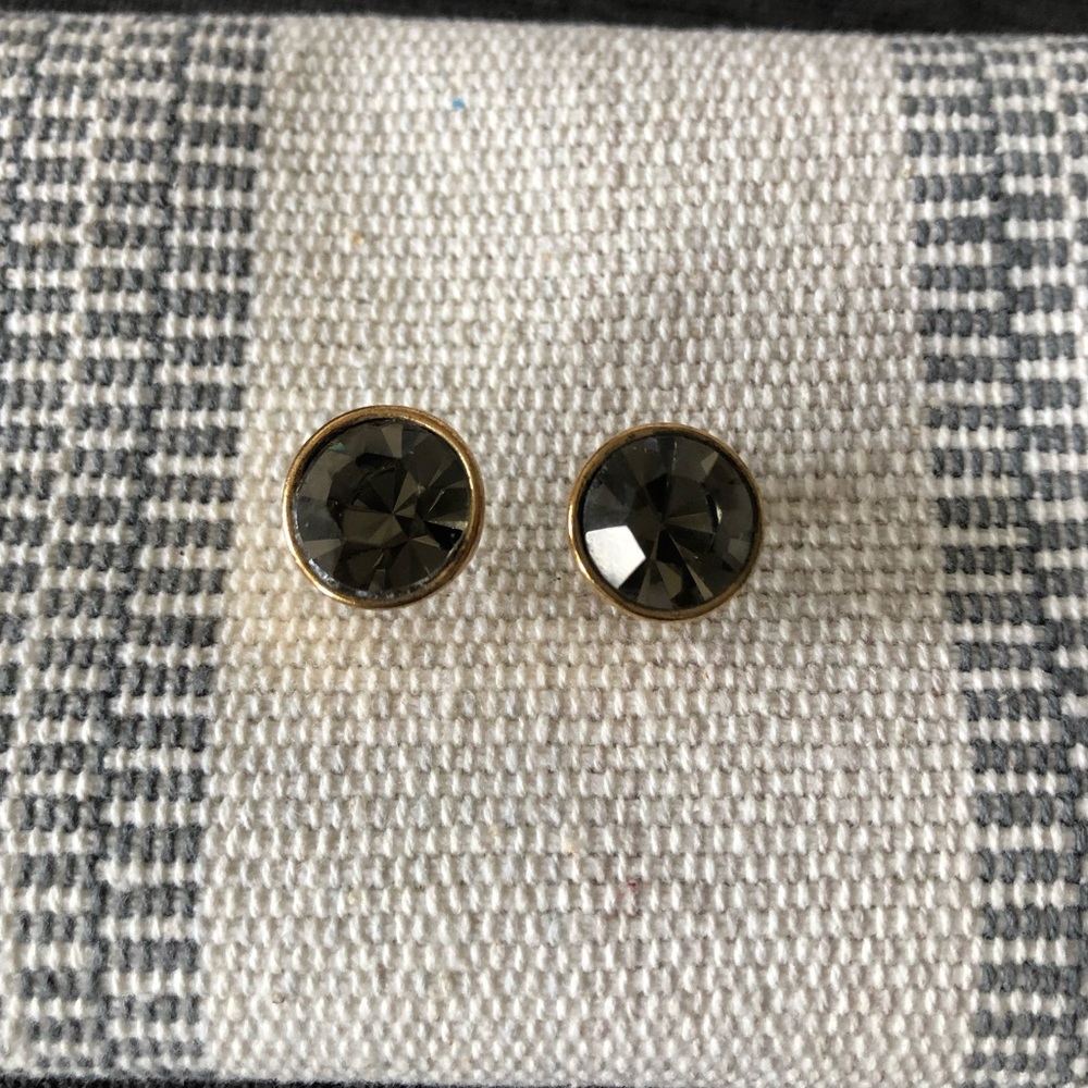 Kate Spade Black Jewel Earrings